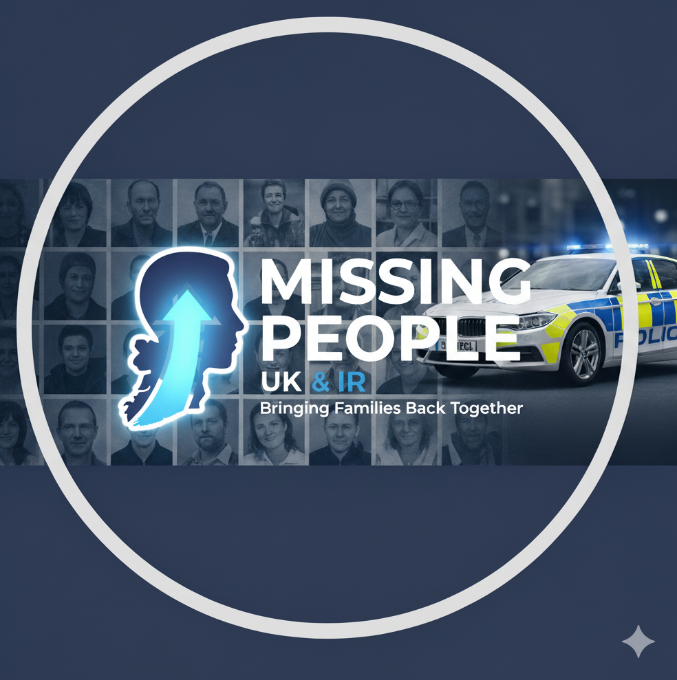 Finding Missing Person Logo